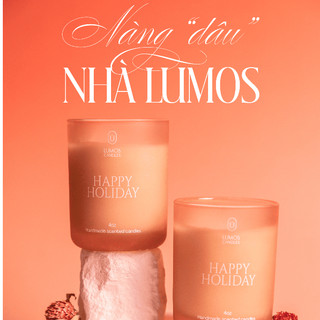 Nến Thơm Quà Tặng Cao Cấp Holiday Hương Bánh Kem Ngọt Ngào [Kèm Túi Thiệp] Cho Phòng Vừa Và Nhỏ