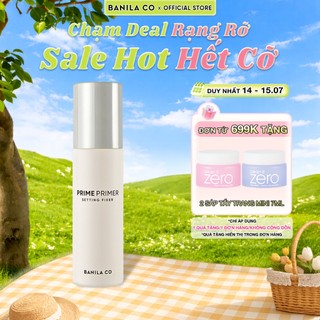 Xịt Khóa Giữ Lớp Trang Điểm Banila Co Prime Primer Setting Fixer Lâu Trôi