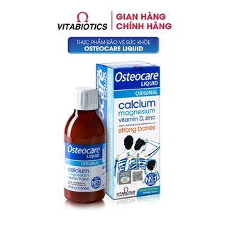 Bộ TPBVSK Osteocare Tablets & Osteocare Liquid - Hỗ Trợ Xương Chắc Khỏe Vitabiotics