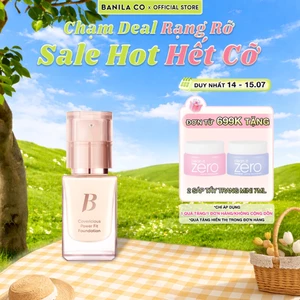 Kem nền mịn lì độ che phủ cao Banila Co Covericious Power Fit Foundation SPF45 PA++ 14ml