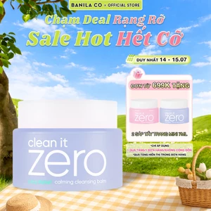 Sáp tẩy trang Banila Co C​l​e​a​n i​t Z​e​r​o C​l​e​a​n​s​i​n​g Calming 100ML cho da nhạy cảm