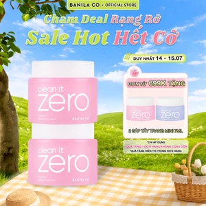 COMBO 2 Sáp tẩy trang BANILA CO 180ML dành cho mọi loại da