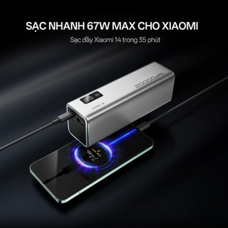 CUKTECH 15 SE Sạc Di Động 2C1A | Công Suất 100W Max | Dung Lượng 20.000mAh | Bảo Hành 18 Tháng PB200