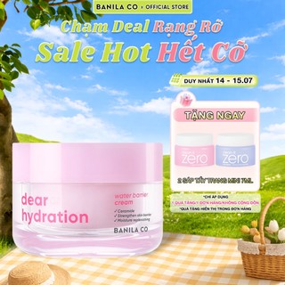 Kem Dưỡng Ẩm, Phục Hồi Tăng Cường Hàng Rào Bảo Vệ Da  Banila Co Dear Hydration Water Barrier Cream 50ML
