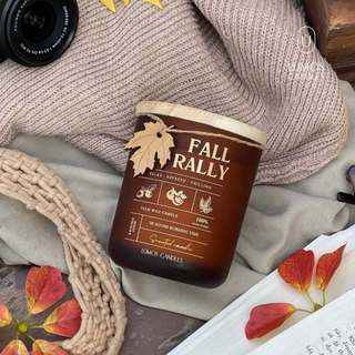 Nến Thơm Quà Tặng Cao Cấp FALL RALLY Hương Gỗ Ấm Áp Sang Trọng [Kèm Túi Thiệp] Cho Phòng Vừa Và Nhỏ