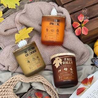 Nến Thơm Quà Tặng Cao Cấp FALL RALLY Hương Gỗ Ấm Áp Sang Trọng [Kèm Túi Thiệp] Cho Phòng Vừa Và Nhỏ
