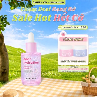 Tinh Chất Dưỡng Ẩm Cấp Ẩm Phục Hồi Banila Co Dear Hydration Crystal Glow Essence Cho Da Mịn Màng 50ML