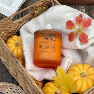 Nến Thơm Quà Tặng Cao Cấp The Picnic Hương Trái Cây Mùa Hè [Kèm Túi Thiệp] Cho Phòng Vừa Và Nhỏ