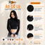 Áo Thun Nữ Tay Dài Cổ Lọ Croptop Thun Gân Basic Ôm Body Tôn Dáng Cá Tính Hợp Mặc Hằng Ngày TD04 RUSY