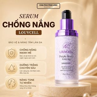 Serum Chống Nắng Nâng Tông Louvcell MP1634 - Chống Nắng Toàn Diện, Dưỡng Trắng, Nâng Tone Tự Nhiên
