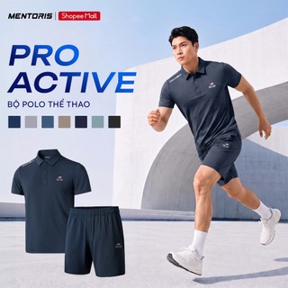 Bộ Thể Thao Nam MENTORIS Premium Activewear, Vải Thun Lạnh Thoáng Khí, Form Regular Fit MBP01