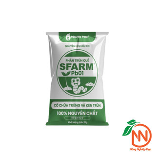 Phân Trùn Quế SFARM 2kg - Phân Bón Cao Cấp Đã Xử Lý - Trồng Rau Màu, Cây Kiểng, Bonsai - PB01