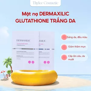 Mặt nạ phục hồi DERMAXILIC GLUTATHIONE Mask cấp ẩm, dưỡng trắng, chống lão hóa da 25ml/miếng -THYLEE