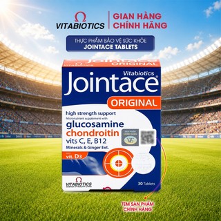 Thực Phẩm Bảo Vệ Sức Khỏe JOINTACE TABLETS Hỗ Trợ Tăng Tiết Dịch và Tăng Sức Khỏe Cho Khớp Hộp 30 viên Vitabiotics