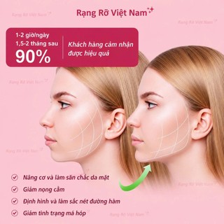 Đai Nâng Cơ Mặt Tạo Hình Vline, Đai Nâng Định Hình Cơ Chống Chảy Sệ Thon Gọn Khuôn Mặt. Đai Nâng Cơ Trẻ Hóa Cơ Mặt