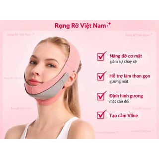 Đai Nâng Cơ Mặt Tạo Hình Vline, Đai Nâng Định Hình Cơ Chống Chảy Sệ Thon Gọn Khuôn Mặt. Đai Nâng Cơ Trẻ Hóa Cơ Mặt