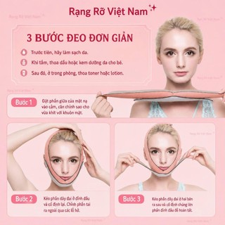 Đai Nâng Cơ Mặt Tạo Hình Vline, Đai Nâng Định Hình Cơ Chống Chảy Sệ Thon Gọn Khuôn Mặt. Đai Nâng Cơ Trẻ Hóa Cơ Mặt