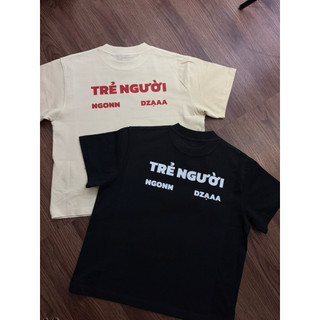 [TRẺ NGƯỜI NGON ZẠA] Áo thun Boxy Halev Brand chất cotton Premium Unisex nam nữ