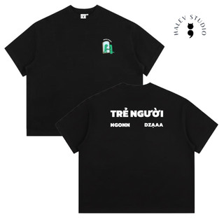 [TRẺ NGƯỜI NGON ZẠA] Áo thun Boxy Halev Brand chất cotton Premium Unisex nam nữ