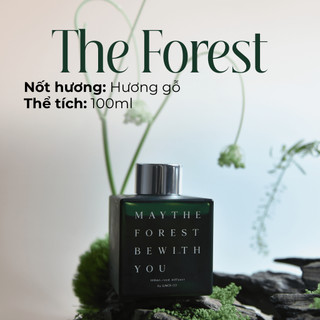 Tinh Dầu Thơm Phòng Hương Gỗ Sang Trọng The Forest 100ml Tặng Kèm Que Mây Khuếch Tán