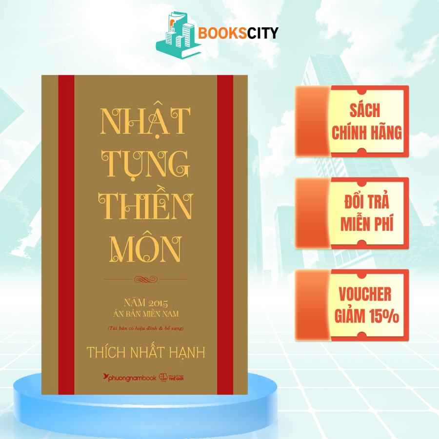 Sách - Nhật Tụng Thiền Môn - Thiền Sư Thích Nhất Hạnh