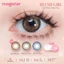 🏆Magister Kính Áp Tròng Blush Girl Bộ truyện Cặp 6 tháng Glacier Blue lens kính mềm Buff Brown 14.2MM độ cận từ 0-6