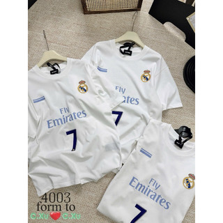 Áo Phông Real Madrid Số 7 Form Rộng