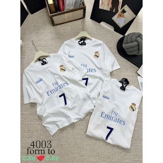 Áo Phông Real Madrid Số 7 Form Rộng