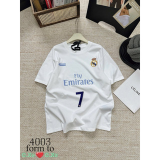 Áo Phông Real Madrid Số 7 Form Rộng