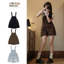 Yếm Jean Nữ CHEZI HOUSE Vải Jean Cao Cấp Dáng Ngố Đùi 3 Màu #8640-42 Form Rộng Thoải Mái Dễ Phối Áo Thun Sơ Mi