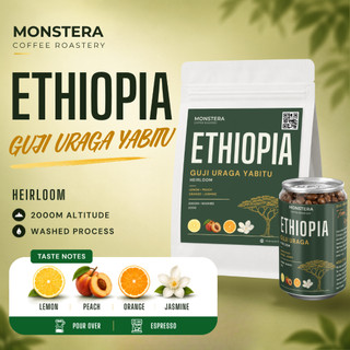 Ethiopia – Guji Uraga Yabitu - Nguyên hạt - Monstera Roastery