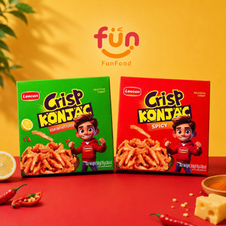 Snack Mì căn cay ngon Cay Tê (20 Gói), Ăn Vặt Siêu Cuốn Kết Hợp Giữa Khoai Nưa Giòn và Hương Vị Cay.