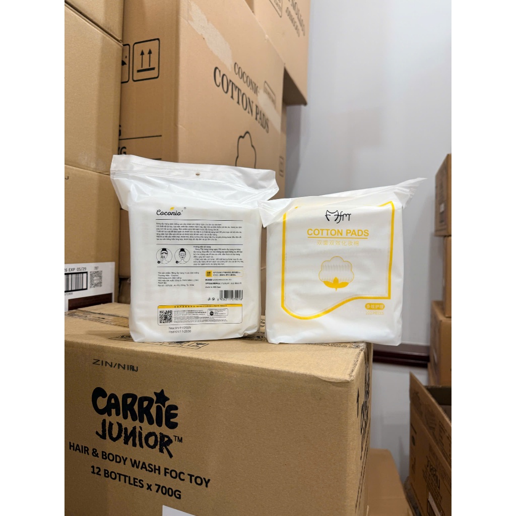 Bông Tẩy Trang Cotton Pads 222 Miếng