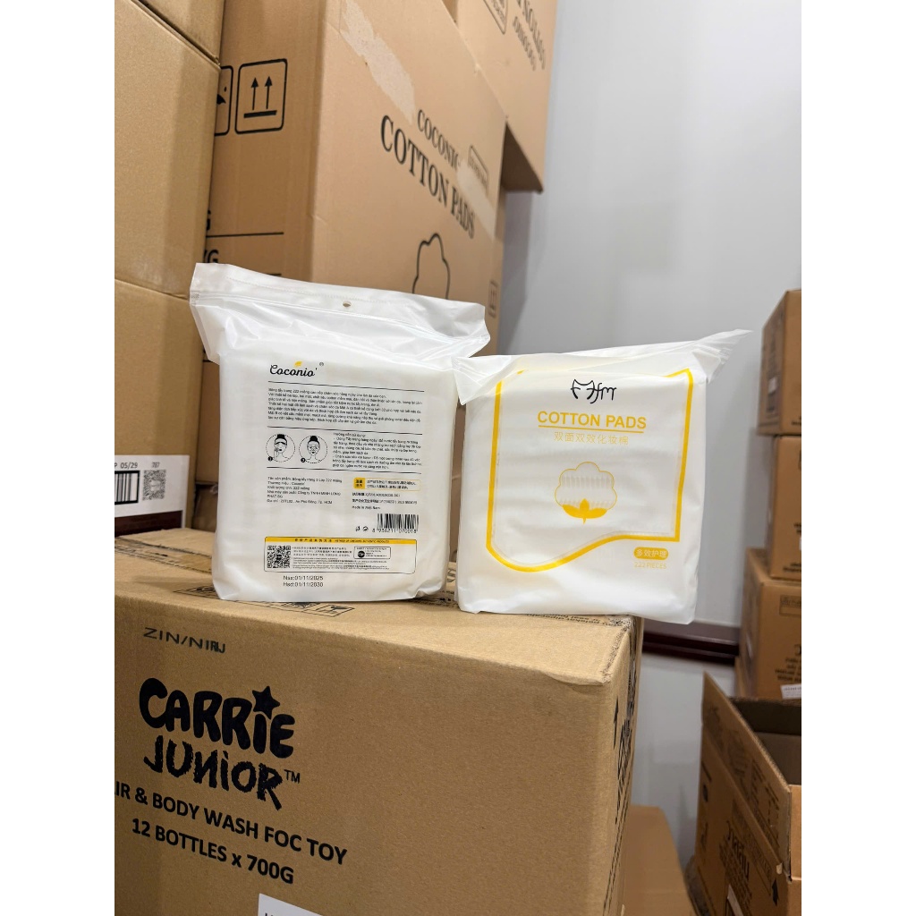 Bông Tẩy Trang Cotton Pads 222 Miếng