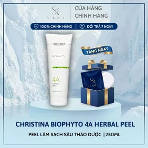 Peel Da Sinh Học Christina Biophyto 4A Herbal Peel Băng Thảo Dược Làm Sạch Sâu 250ml Hàng Công Ty