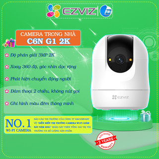 Camera wifi Ezviz C6N H6C PRO chính hãng, đàm thoại, xoay 360 độ, theo dõi chuyển động