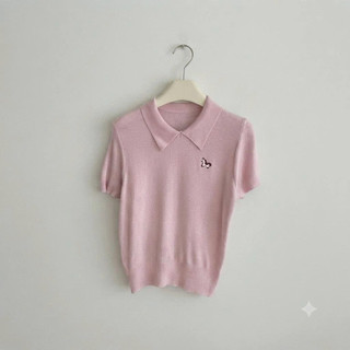 Áo len polo cổ đức