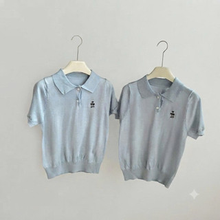 Áo len polo cổ đức
