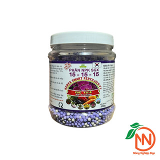 Phân Tan Chậm Hàn Quốc - NPK 15-15-15 - Dùng Trong Suốt 60-90 Ngày