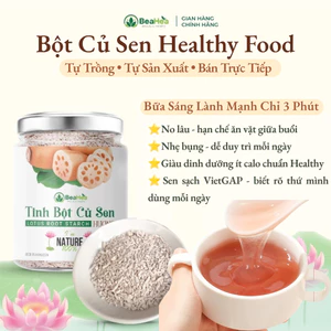 Bột Củ Sen BeaHea Healthy Food – Thực Phẩm Sạch Cho Lối Sống Ăn Lành Mạnh | Sen Sạch VietGAP