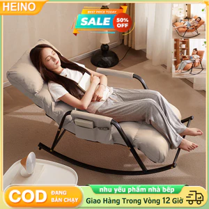 HEINO Ghế tựa lưng vải chống bẩn - Ghế lười phòng khách chống lật siêu bền Dễ lau chùi