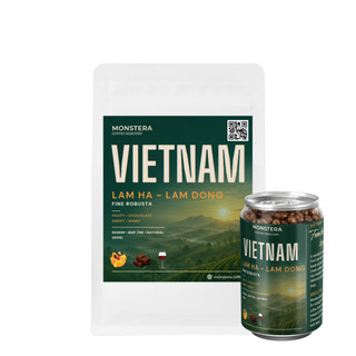 Vietnam - Fine Robusta Lâm Hà, Lâm Đồng - Espresso - Nguyên hạt - Monstera Roastery