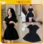 Váy nữ Đầm dự tiệc Ren Hoa Phối Nơ Hàng Thiết Kế Chuẩn Form Loại 1 Sang Chảnh Tiểu Thư