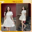 Váy nữ Đầm dự tiệc Ren Hoa Phối Nơ Hàng Thiết Kế Chuẩn Form Loại 1 Sang Chảnh Tiểu Thư