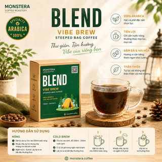 Cà phê túi nhúng - Monstera Blend