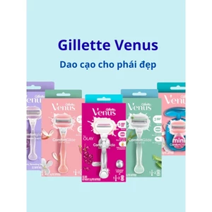 Set dao cạo lông Gilette Venus Comfortglide White Tea/ Deluxe Smooth/ Extra Smooth