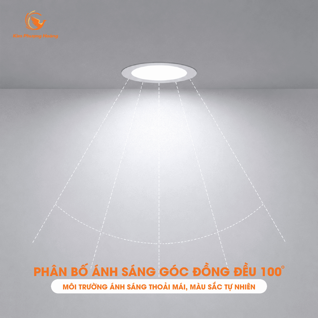 Đèn Led Âm Trần (Nguồn Liền) Đế Gang Đúc 5W 7W 9W Phi 90| Đèn Mắt Trâu Trần Thạch cao BH 2 Năm