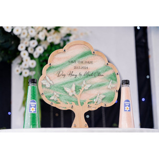 Tranh Rót Cát Wedding – Lưu Giữ Kỷ Niệm – Decor Bàn Gallery | THAO WEDDING
