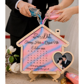 Tranh Rót Cát Wedding – Lưu Giữ Kỷ Niệm – Decor Bàn Gallery | THAO WEDDING