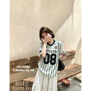 Áo Thun Nữ Số 08 Vải Lưới Form Rộng QCCC Cao Cấp
